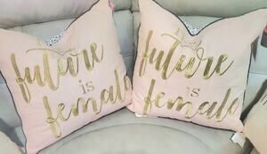 Nicole Miller Home Feather Filled Throw Pillows Set of 2
